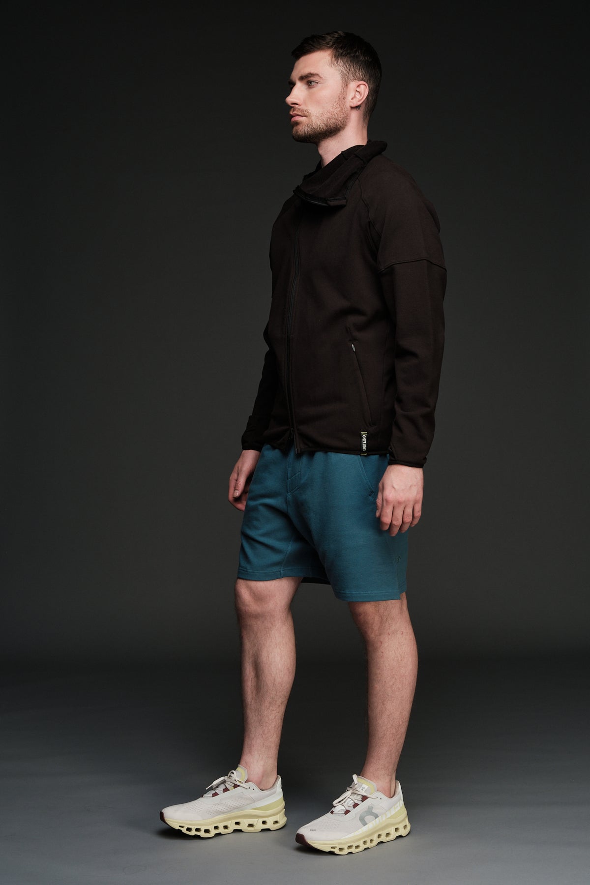 BLUE BIRD MOCK NECK