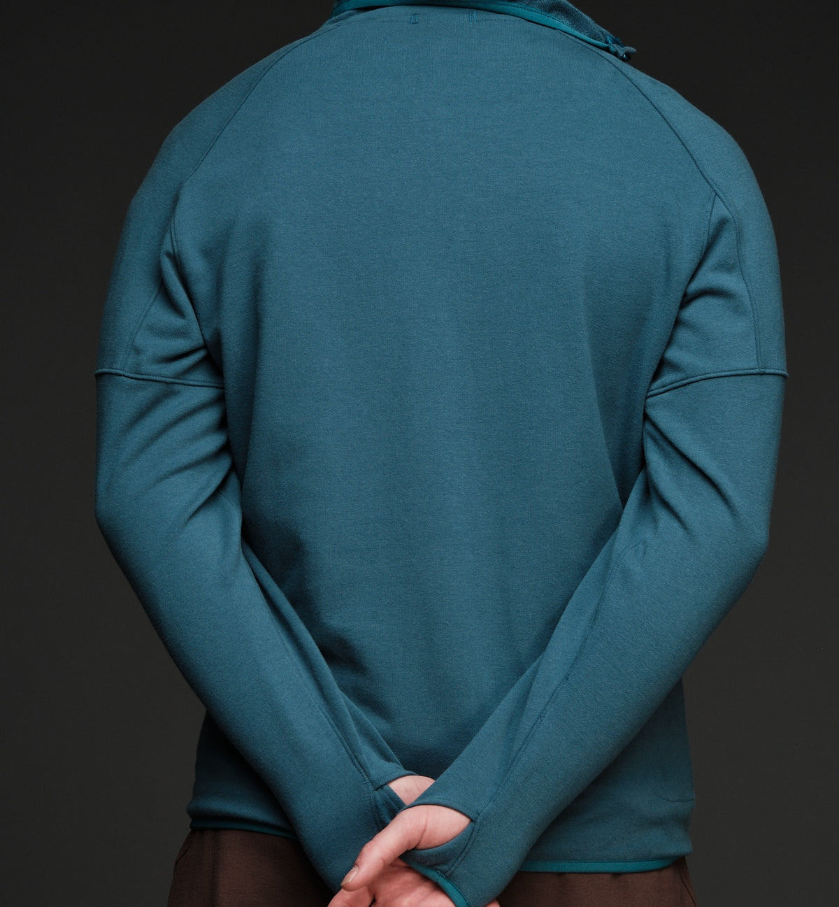 BLUE BIRD MOCK NECK
