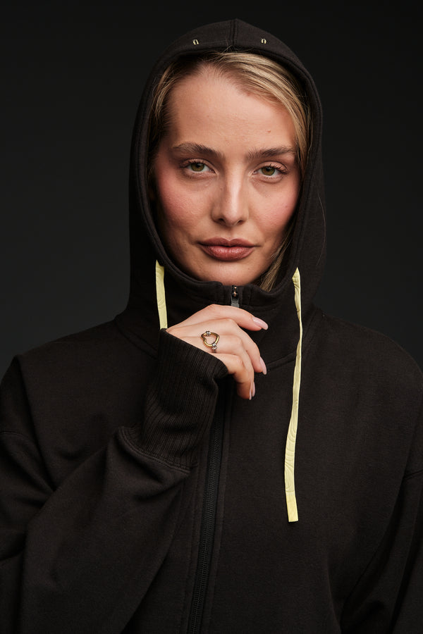 ALIGNED FULL ZIP HOODIE