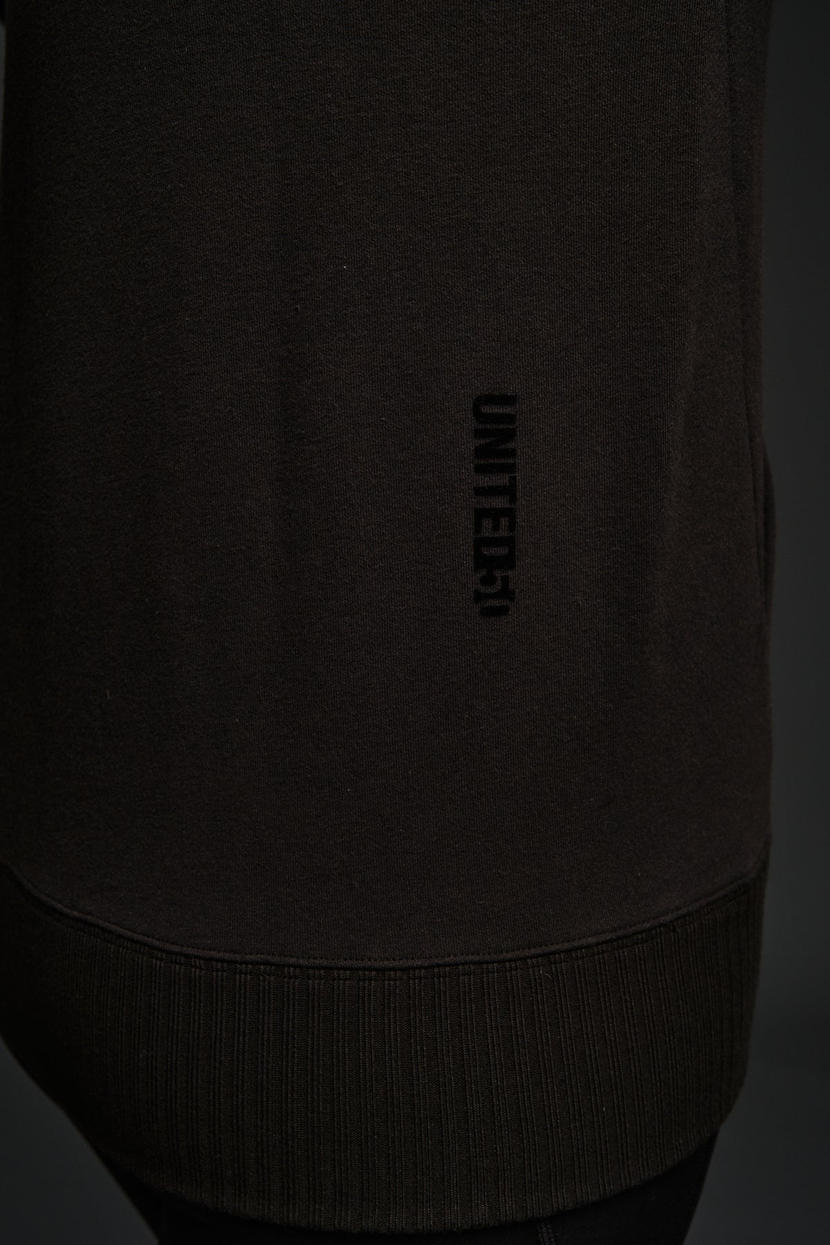 MERMAID PLACE OFFSET HOODIE