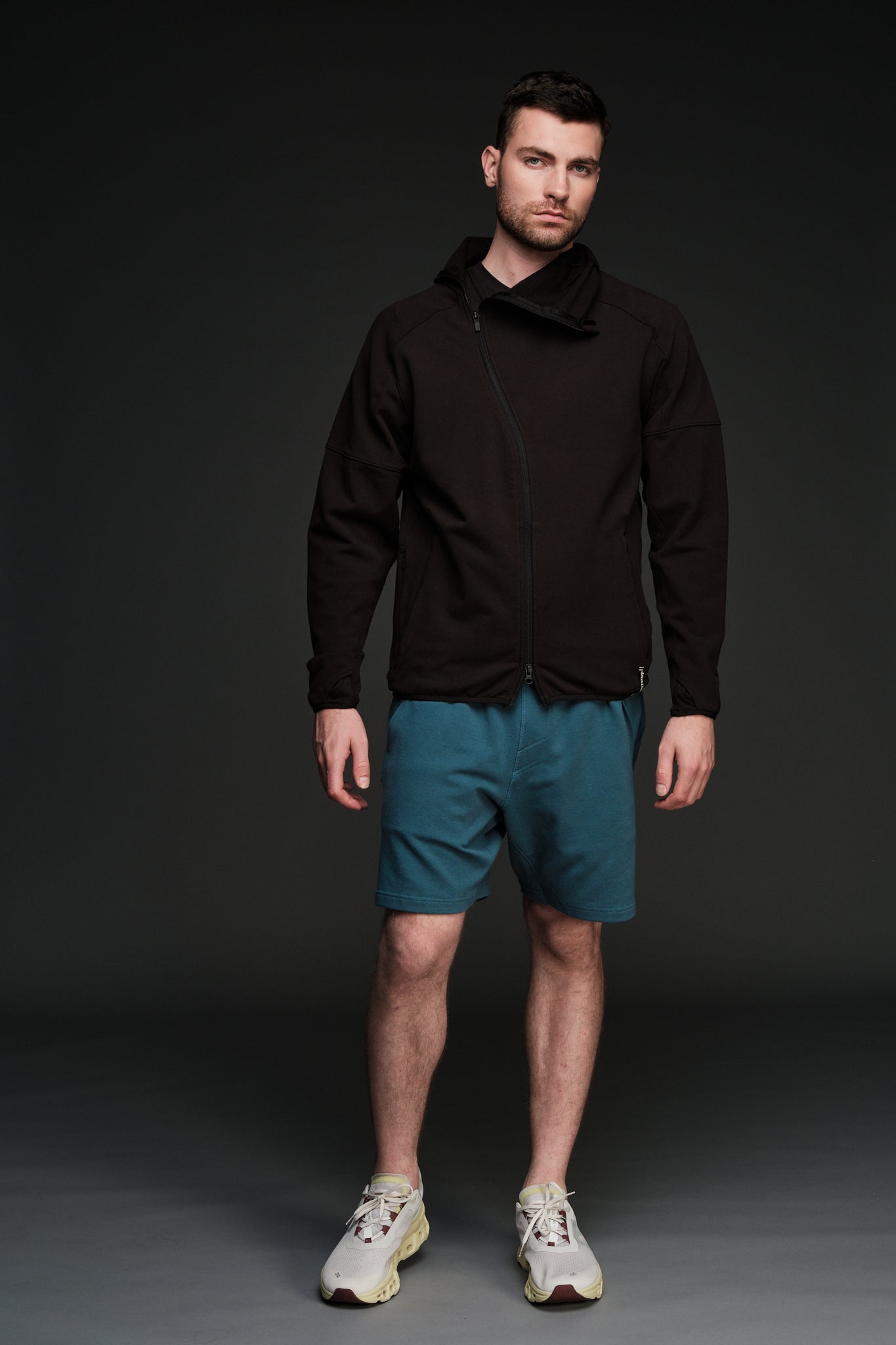 BLUE BIRD FULL ZIP MOCK NECK