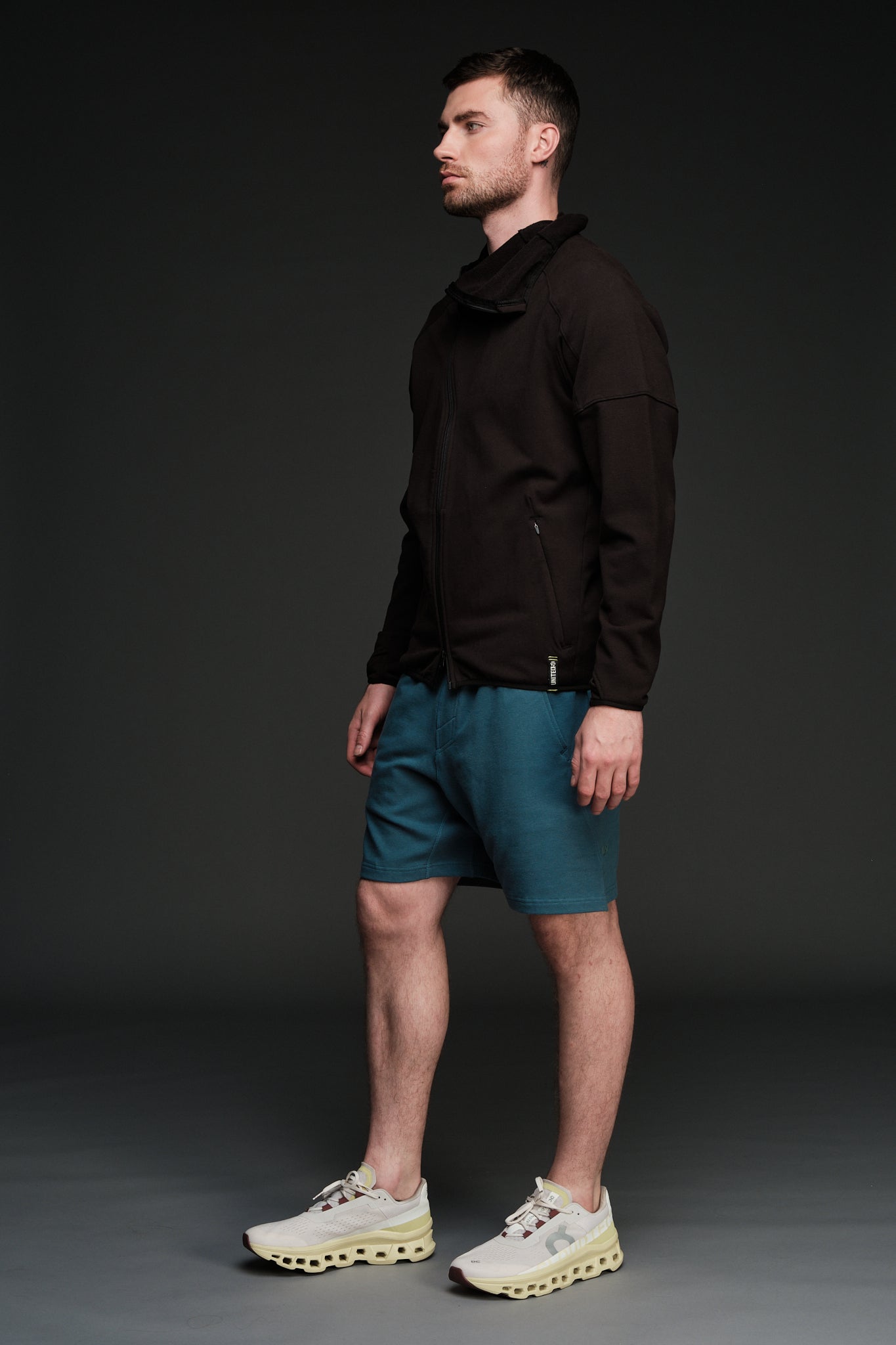 BLUE BIRD FULL ZIP MOCK NECK