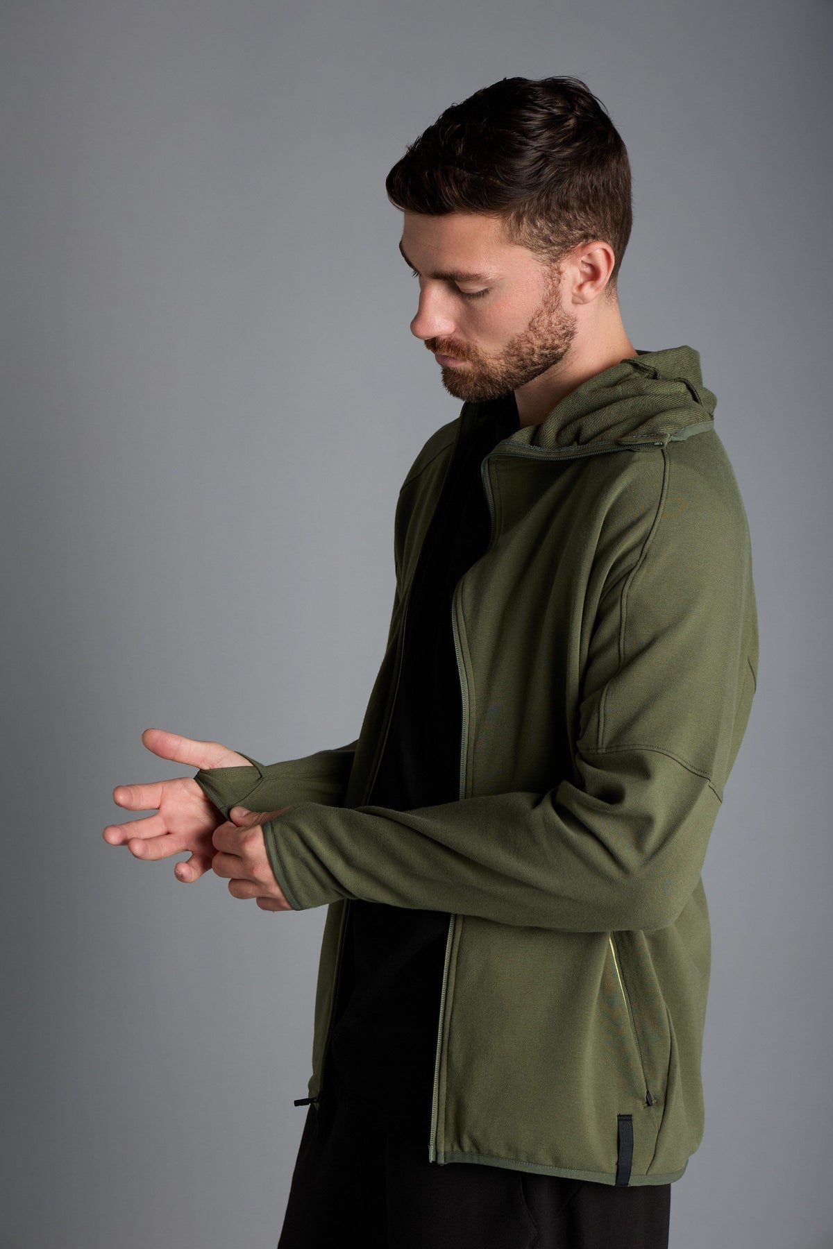 BLUE BIRD MOCK NECK