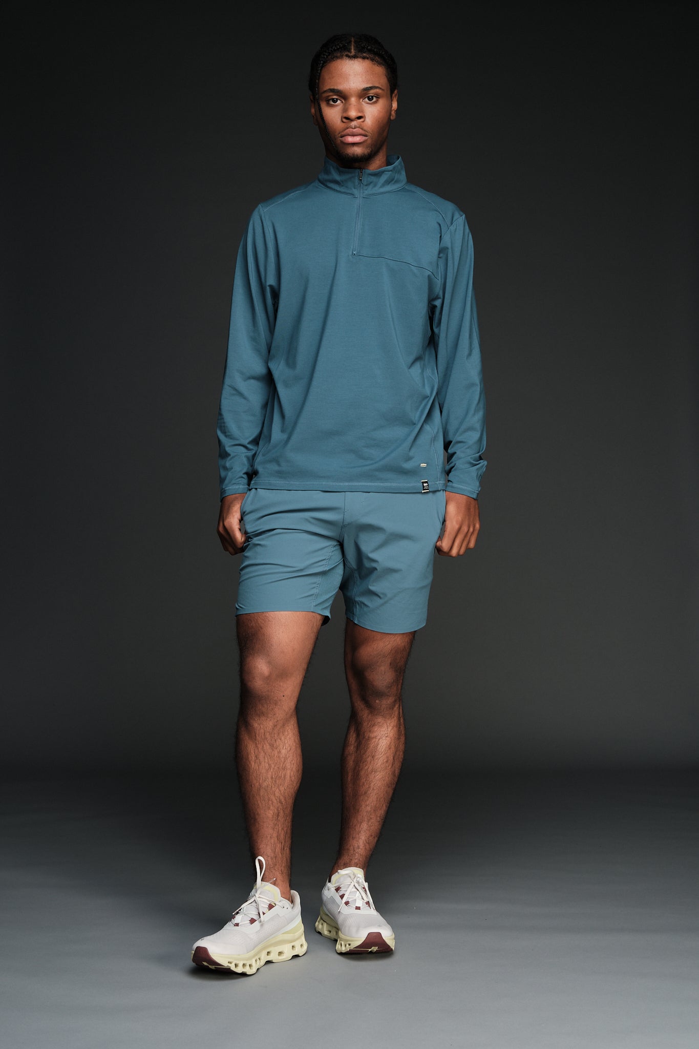 THE COVE QZ MOCK NECK