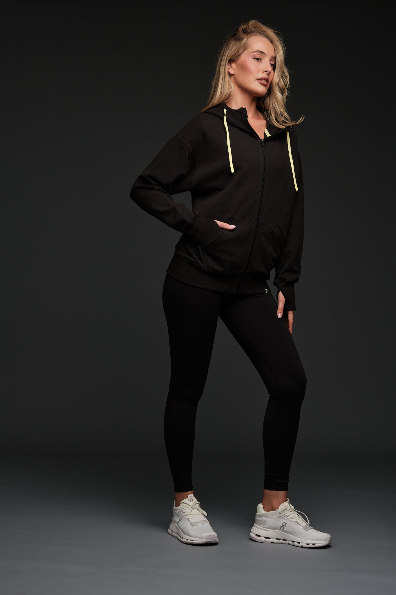 ALIGNED FULL ZIP HOODIE