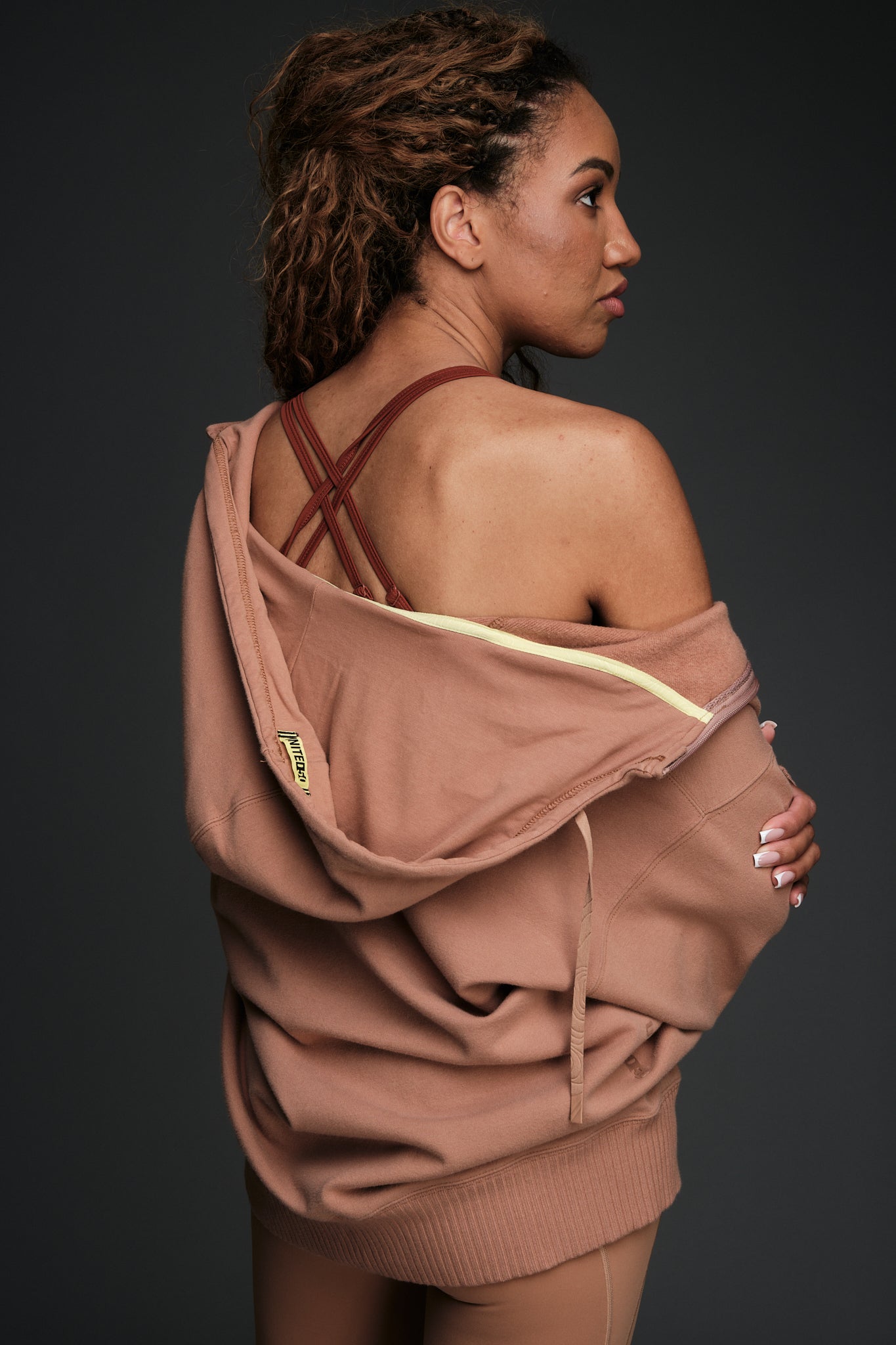 ALIGNED FULL ZIP HOODIE