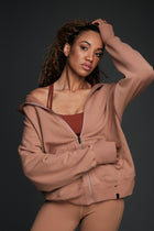 ALIGNED FULL ZIP HOODIE