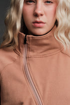 FLOW FULL ZIP MOCK NECK