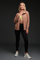 FLOW FULL ZIP MOCK NECK
