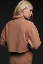 ALIGNED CROPPED COWL