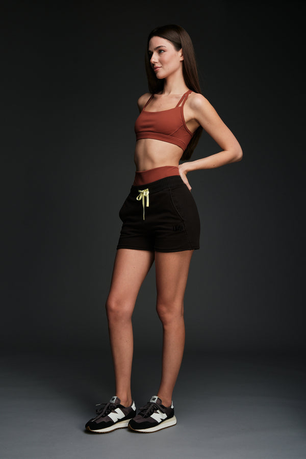 ALIGNED SWEAT SHORTS