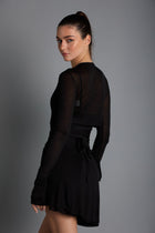 CRESCENT BAY WRAP SKIRT