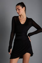 CRESCENT BAY WRAP SKIRT
