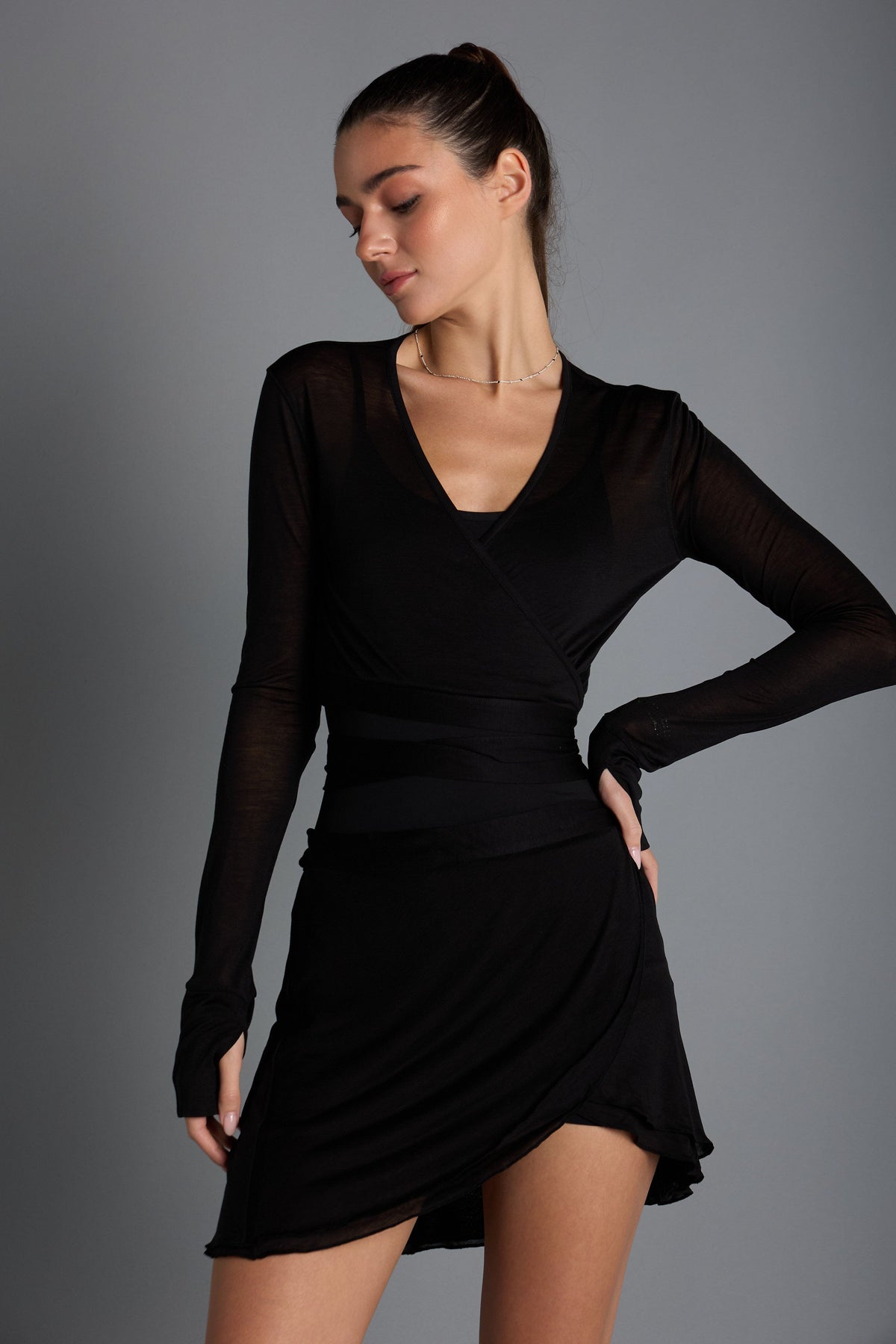 CRESCENT BAY WRAP SKIRT