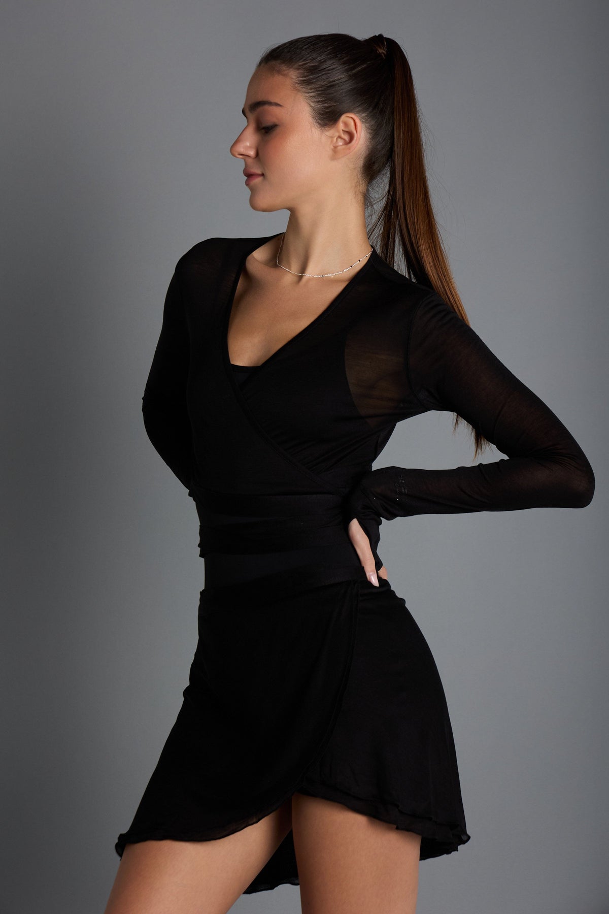 CRESCENT BAY WRAP TOP