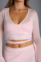 CRESCENT BAY WRAP TOP