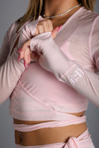 CRESCENT BAY WRAP TOP