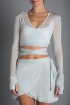 CRESCENT BAY WRAP TOP