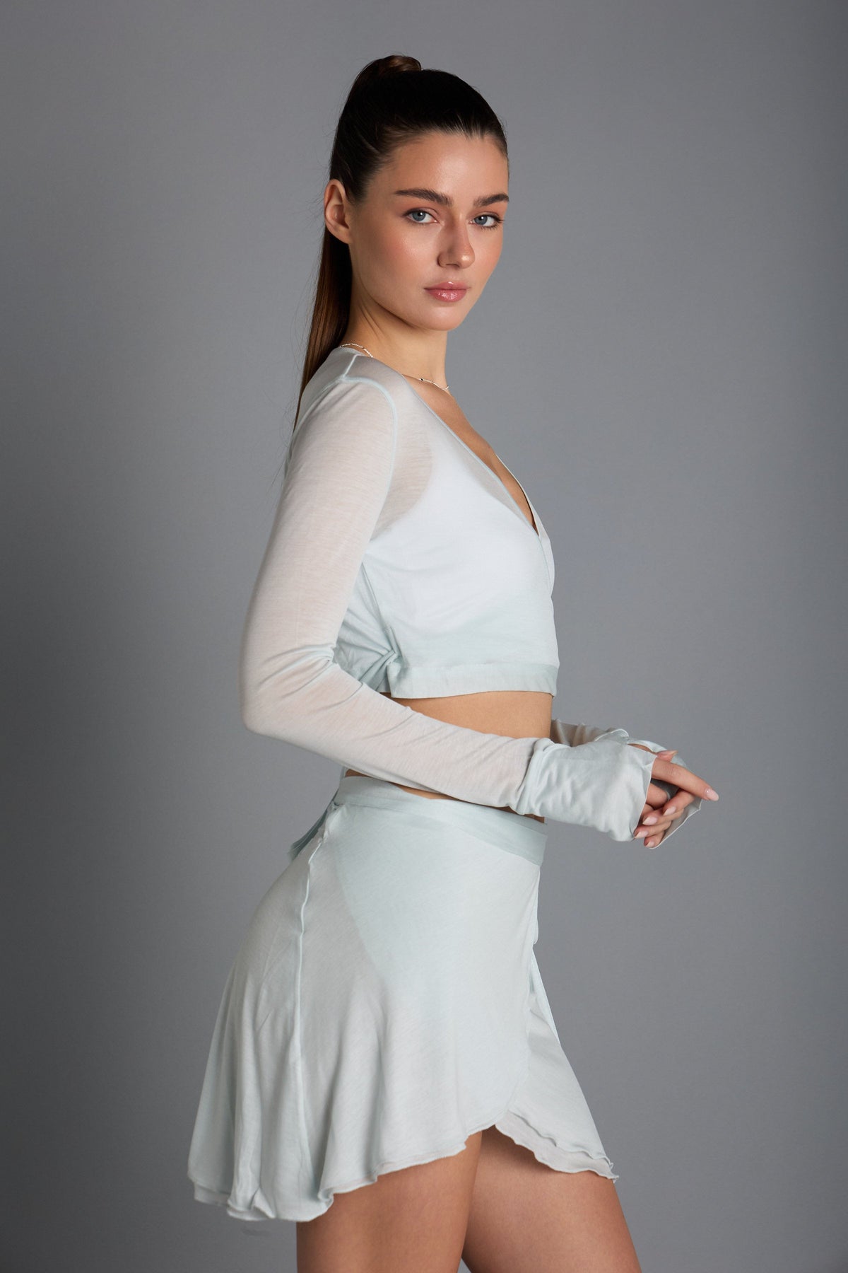 CRESCENT BAY WRAP TOP