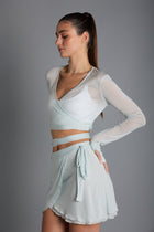 CRESCENT BAY WRAP TOP